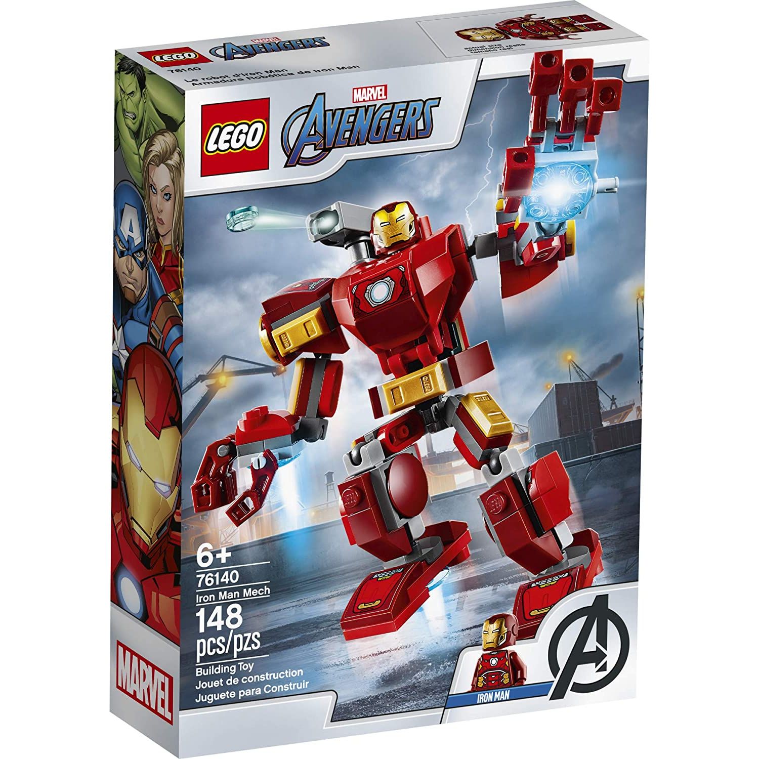 lego marvel mech sets