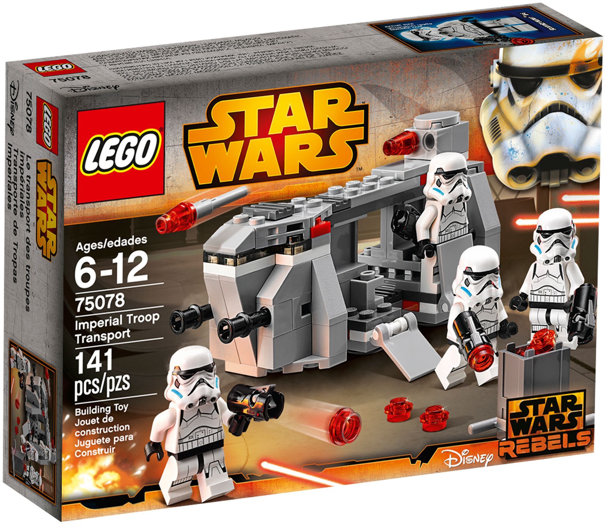 LEGO STAR WARS 75078 Imperial Troop Transport Battlepack