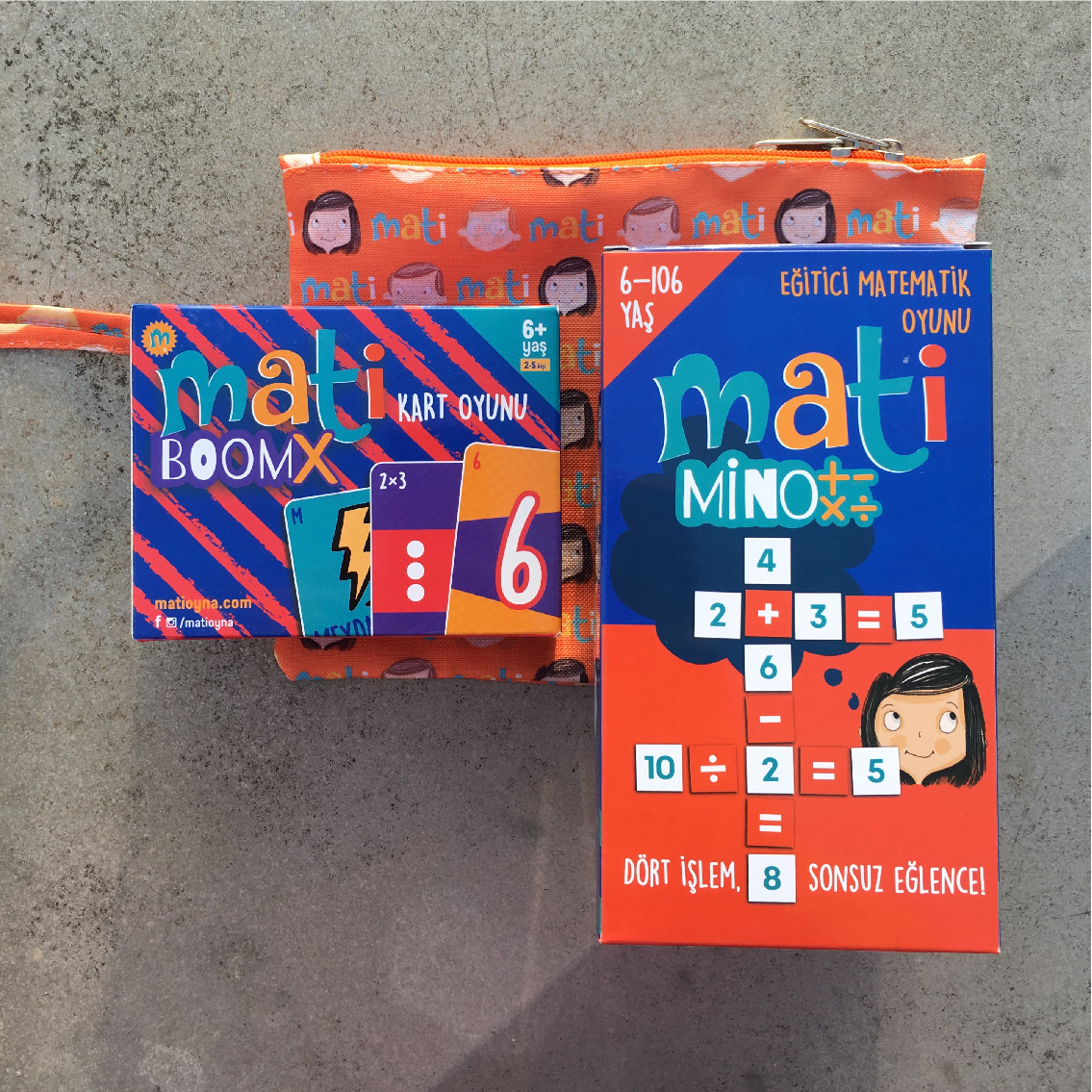 Mati Set - MatiMino, MatiBoomX ve Mino Taşıma Çantası Özel Fiyat