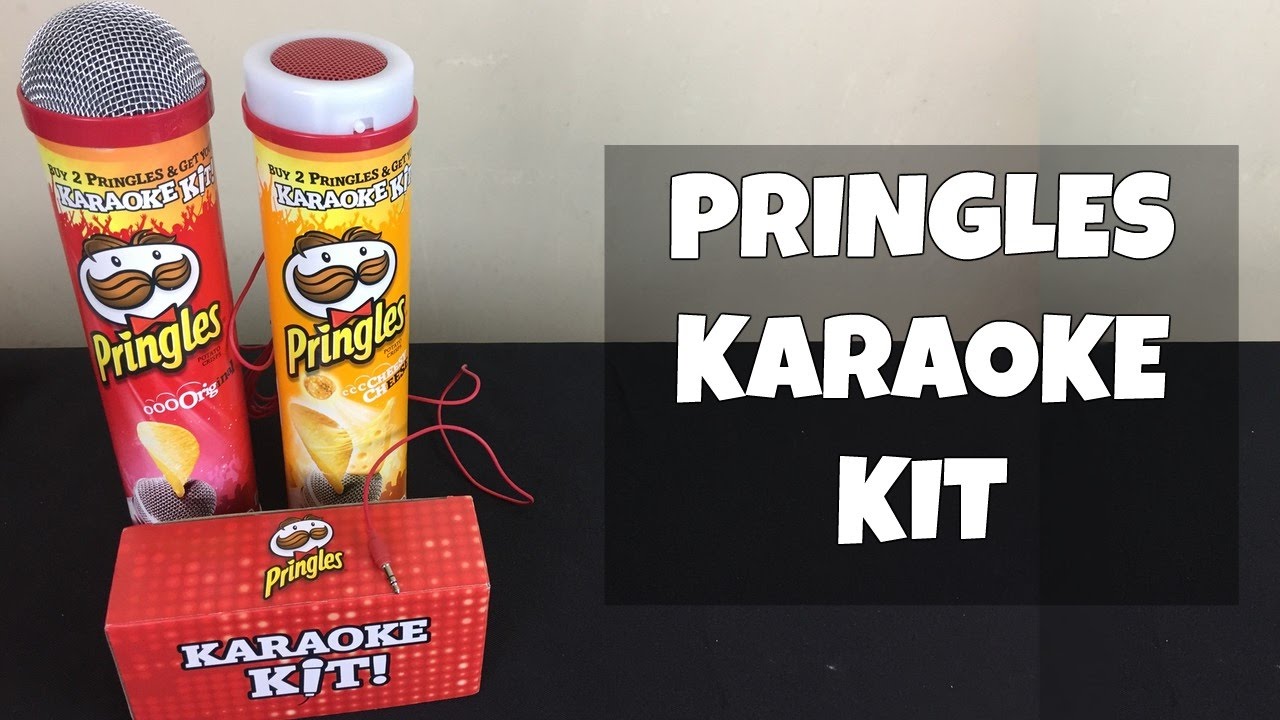 Pringles Karaoke Mikrofon ve Hoparlör Seti