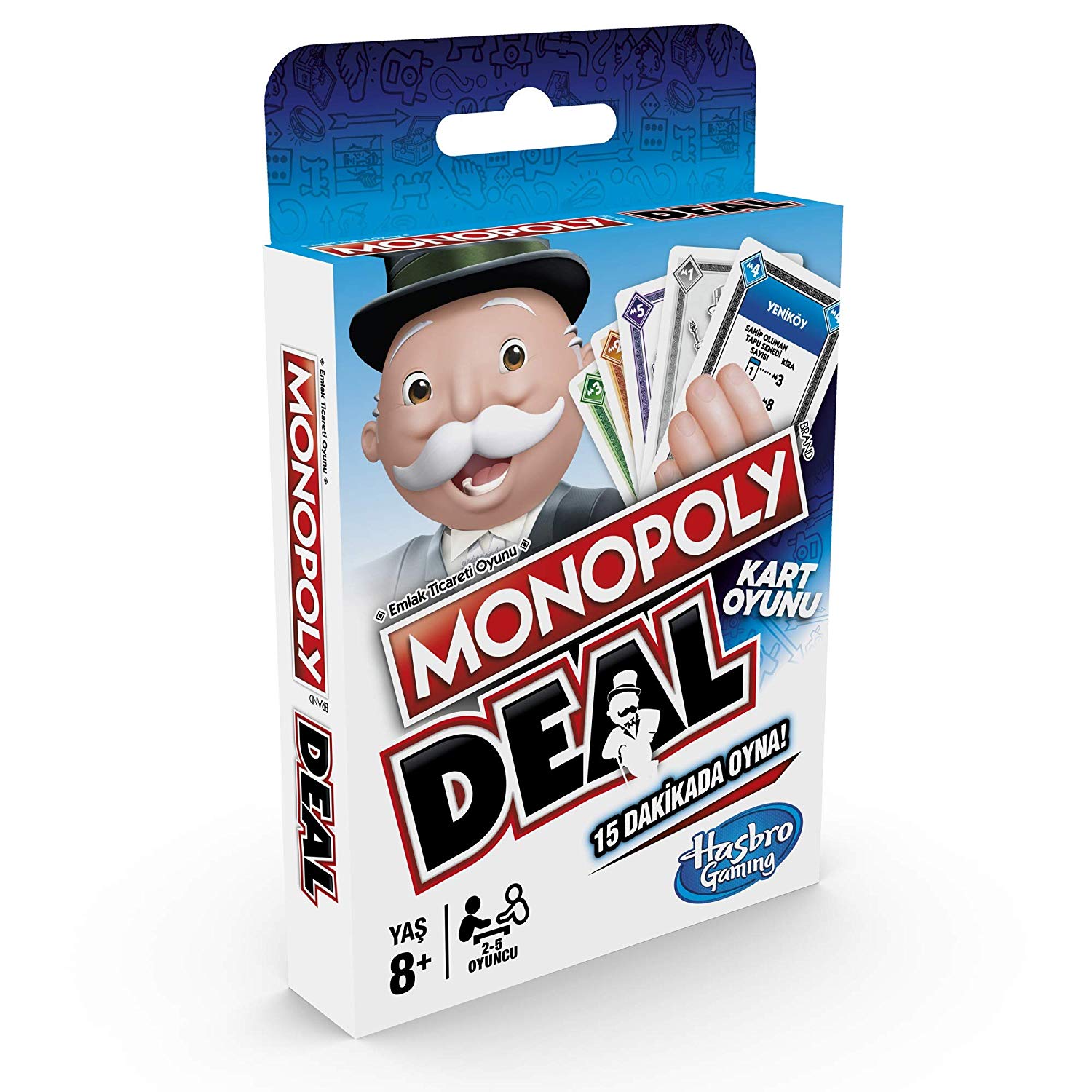 Hasbro Monopoly Deal E3113 Hızlı Kart Oyunu