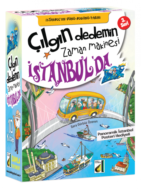 Damla Yayınevi Çılgın Dedemin Zaman Makinesi İstanbul ' Da - 3