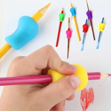 Pencil Grip Kalem Tutamağı / Sağ & Sol El Kalem Tutamağı 2 Adet