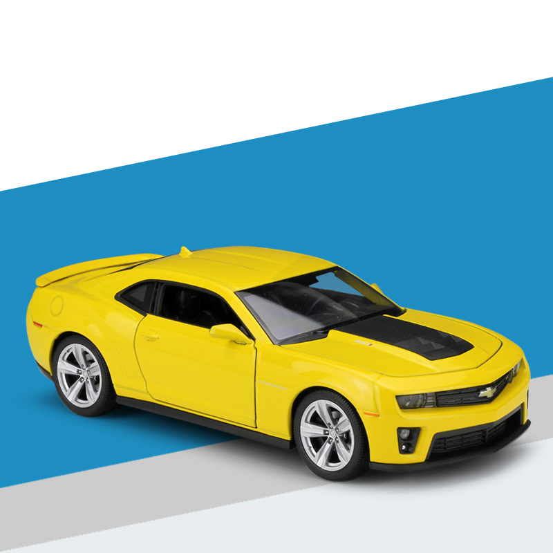 Welly Chevrolet Camaro Chevrolet Camaro Zl1 Sarı 1:24 Model Araba ...