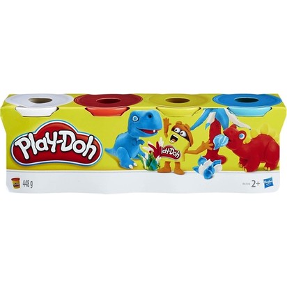 Play-Doh 448 Gr 4 Renk Oyun Hamuru
