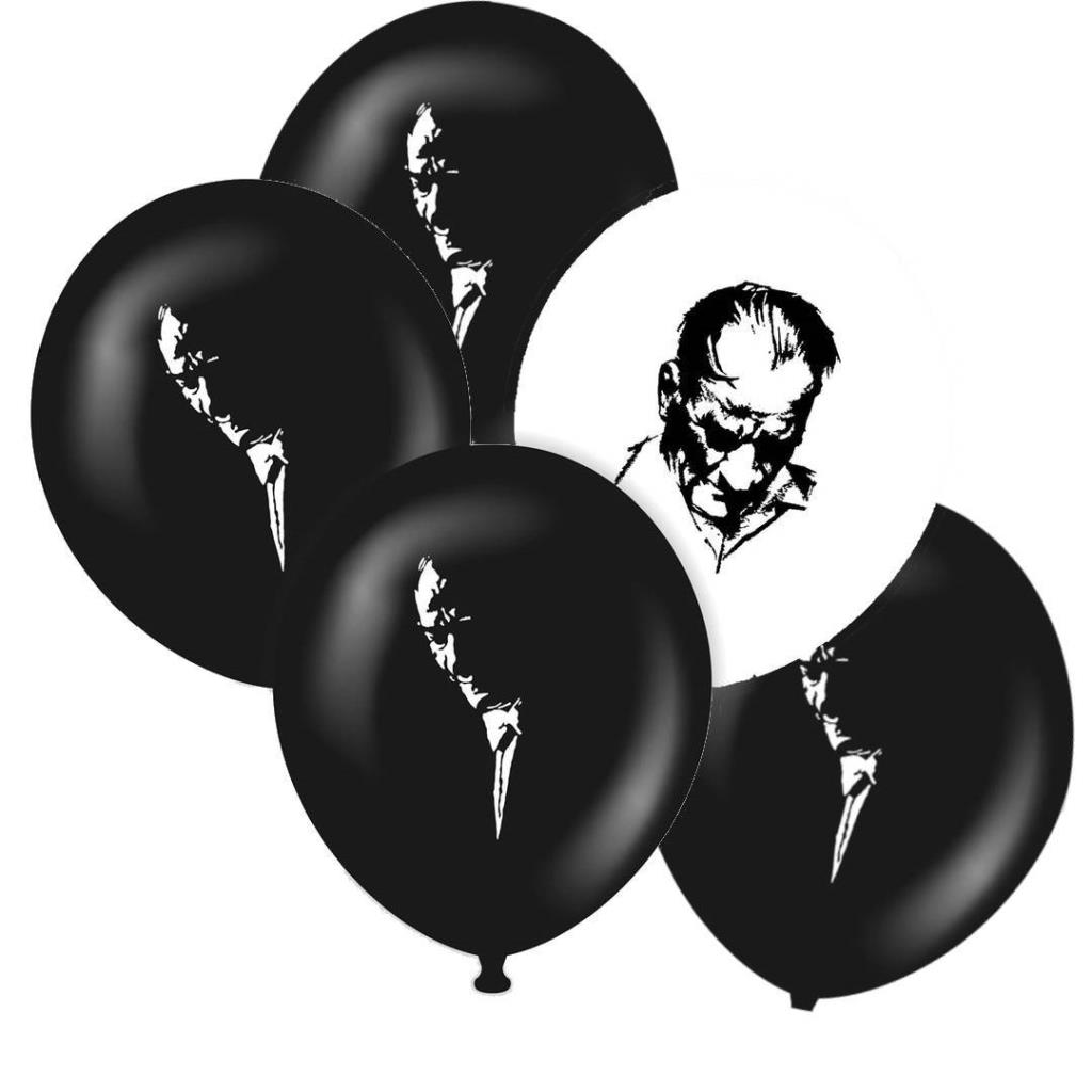 Atatürk Baskılı Balon 100 Adet