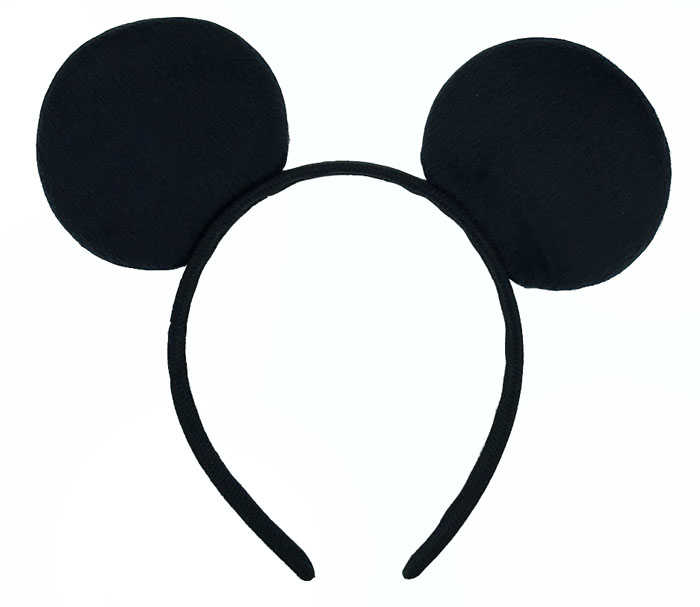 Minnie Mouse Taç Siyah (1 Adet)