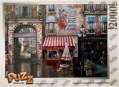 Puzz Fransız Sokağı 2000 Parça Puzzle