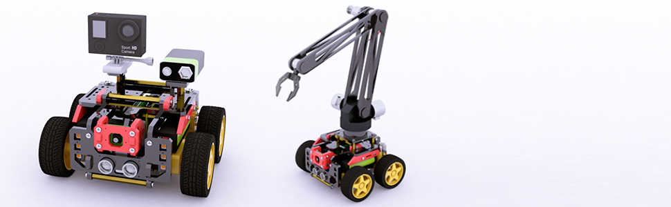 4wd robot araba