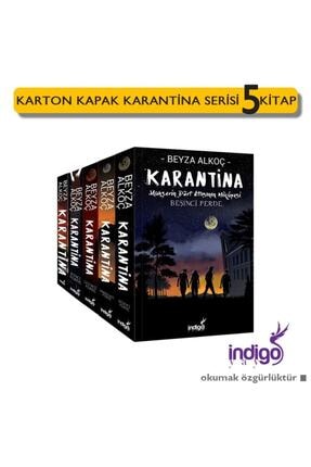 İndigo Yayınları Karantina Serisi 5 Kitap Set Ciltsiz Beyza Alkoç