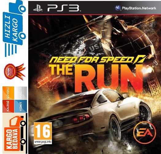 NFS RUN PS3 Need For Speed The Run Ps3 Oyun