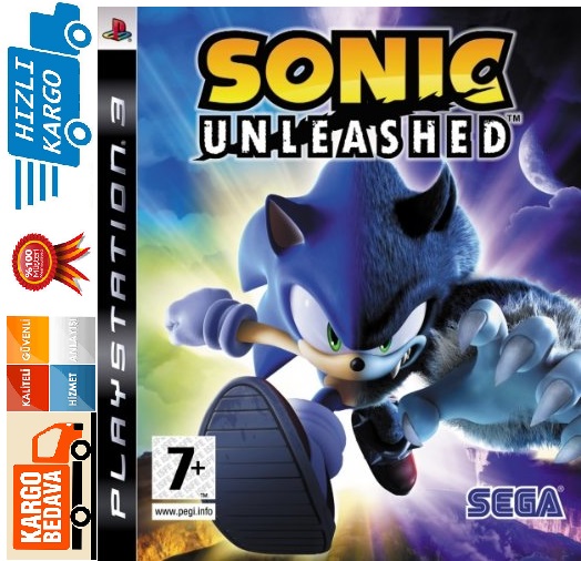 PS3 Sonic Unleashed PS3 OYUN
