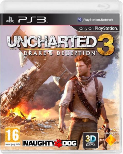 PS3 UNCHARTED 3 DRAKE'S DECEPTION TÜRKÇE DUBLAJ 3D OYUN