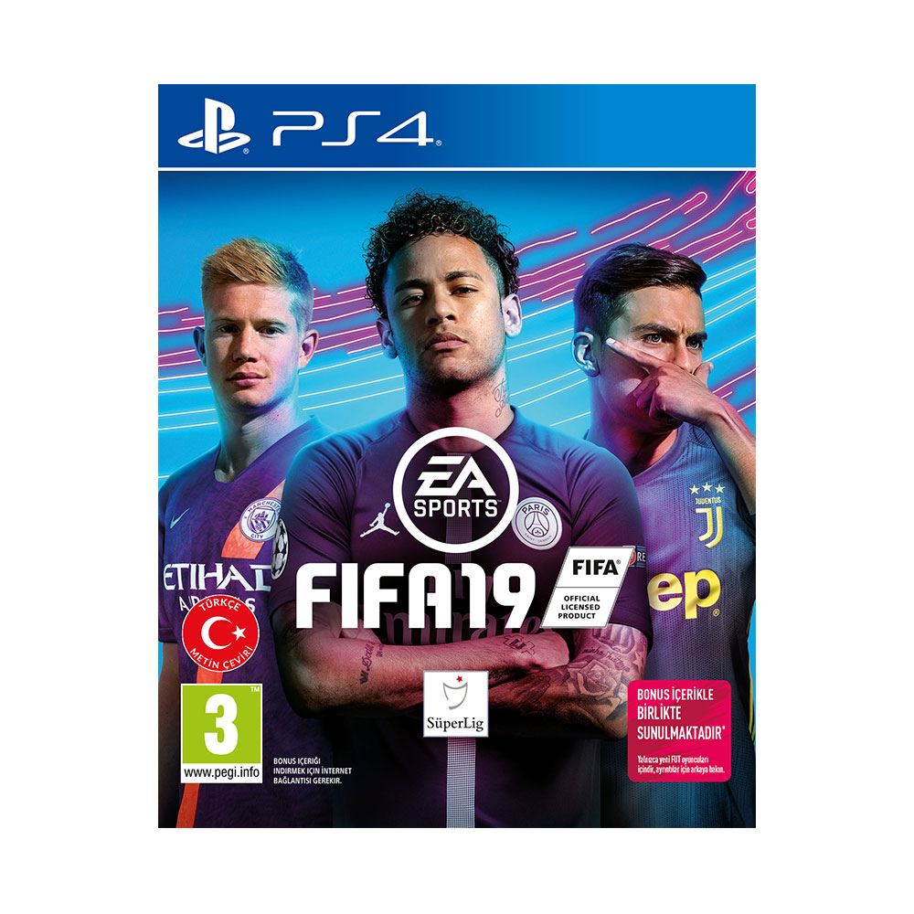 FIFA 19 PS4 / TÜRKÇE / SÜPER LİG