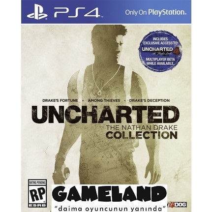 PS4 OYUN UNCHARTED:THE NATHAN DRAKE COLLECTION