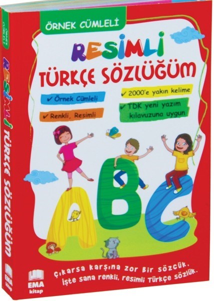 Renkli Resimli Türkçe Sözlüğüm Tdk Uyumlu (Örnek Cümleli)