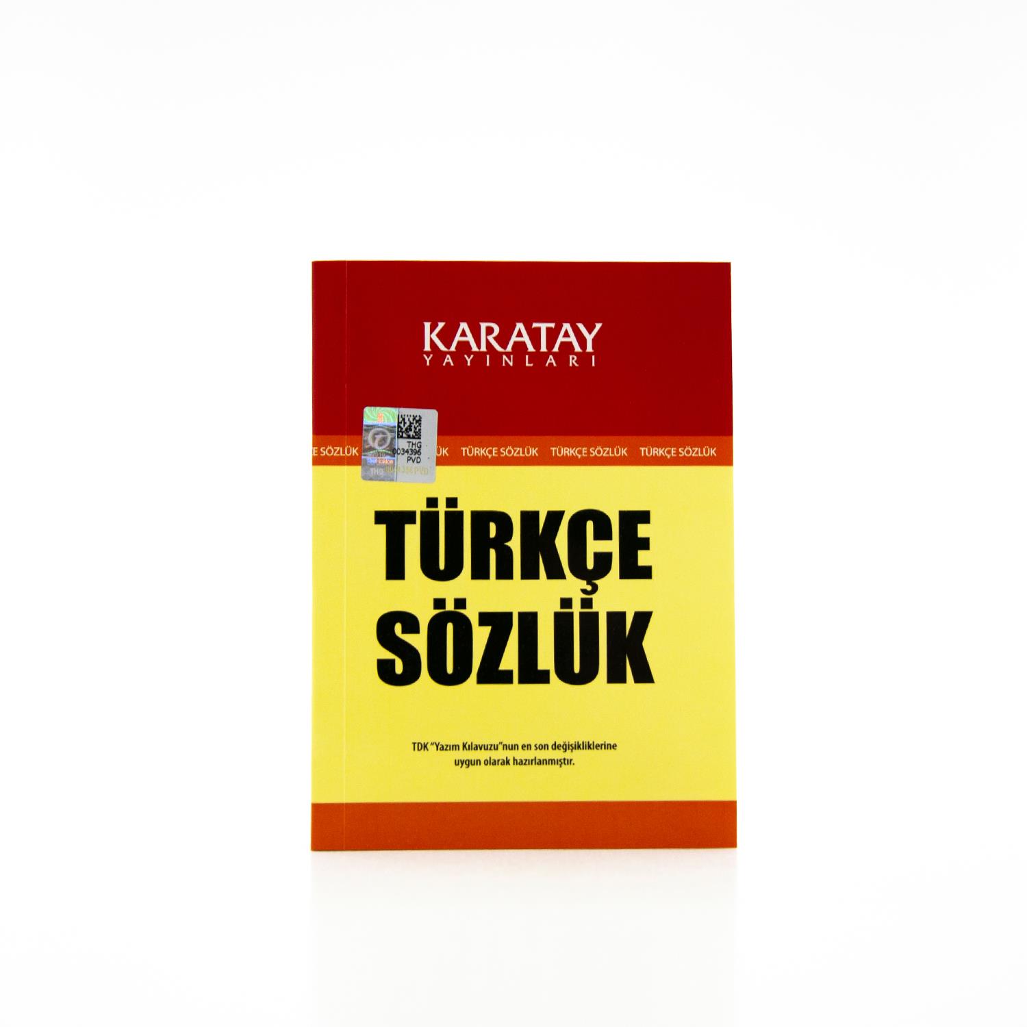 Türkçe Sözlük 1. Hamur,Renkli, Karton Kapak 10x14cm, tdk yayınlar