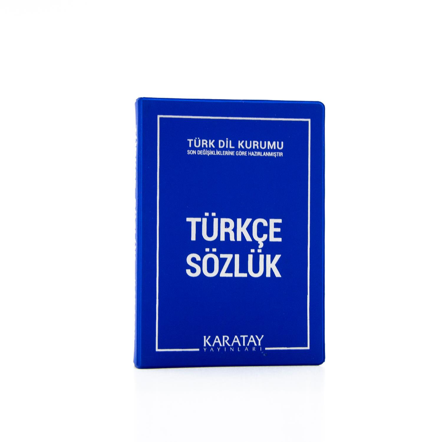 Yeni Basım Türkçe Sözlük Mavi Biala Plastik Kapak, TDK ONAYLI!, K