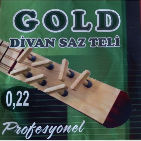 Gold Gd22C Divan Saz Teli 0.22