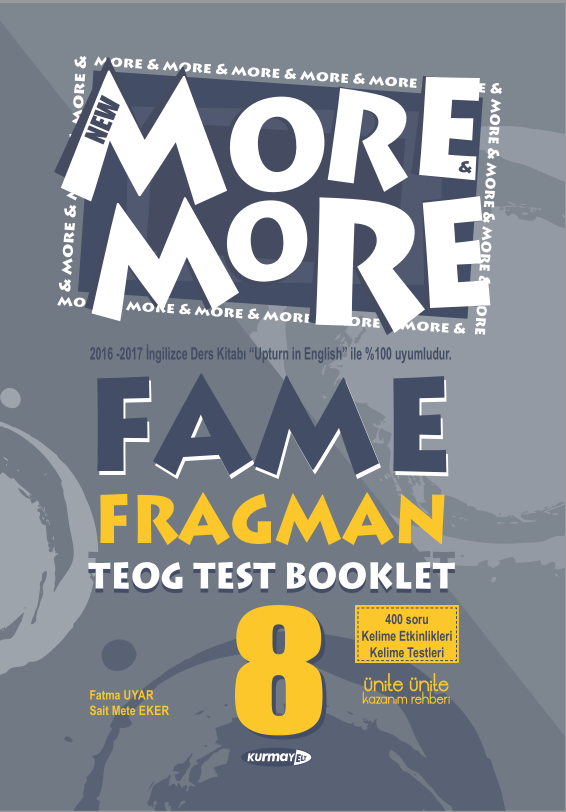 MORE AND MORE 8: FAME Fragman TEOG Test Booklet