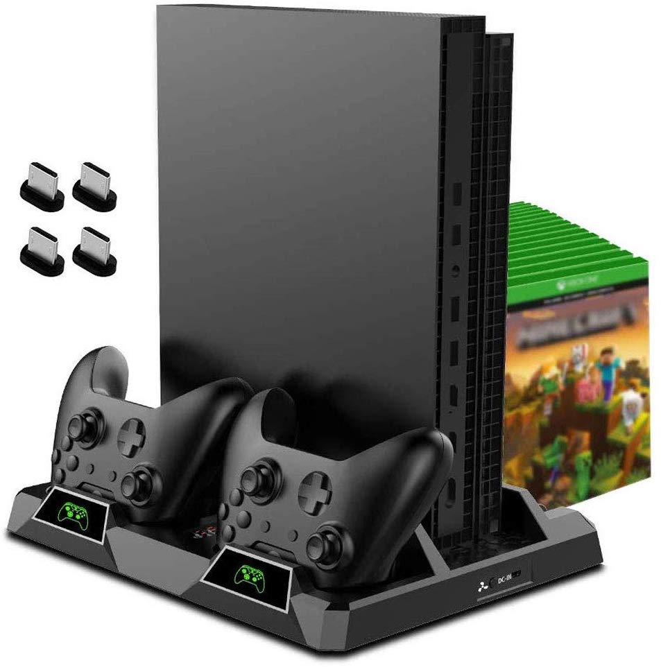 Xbox One Stand Fanlı Şarj Göstergeli Dock Xbox One X S