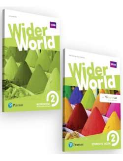 Pearson Wider World 2 Students Book Workbook with MyEnglishLab