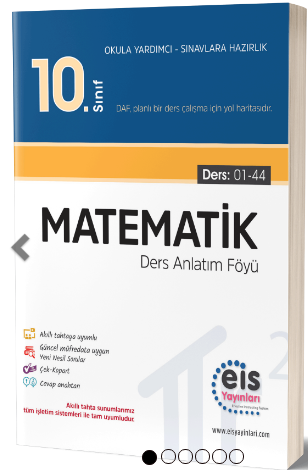 Eis Yayınları 10. Sınıf Matematik Soru Bankası (Ders Anlatım Föyü