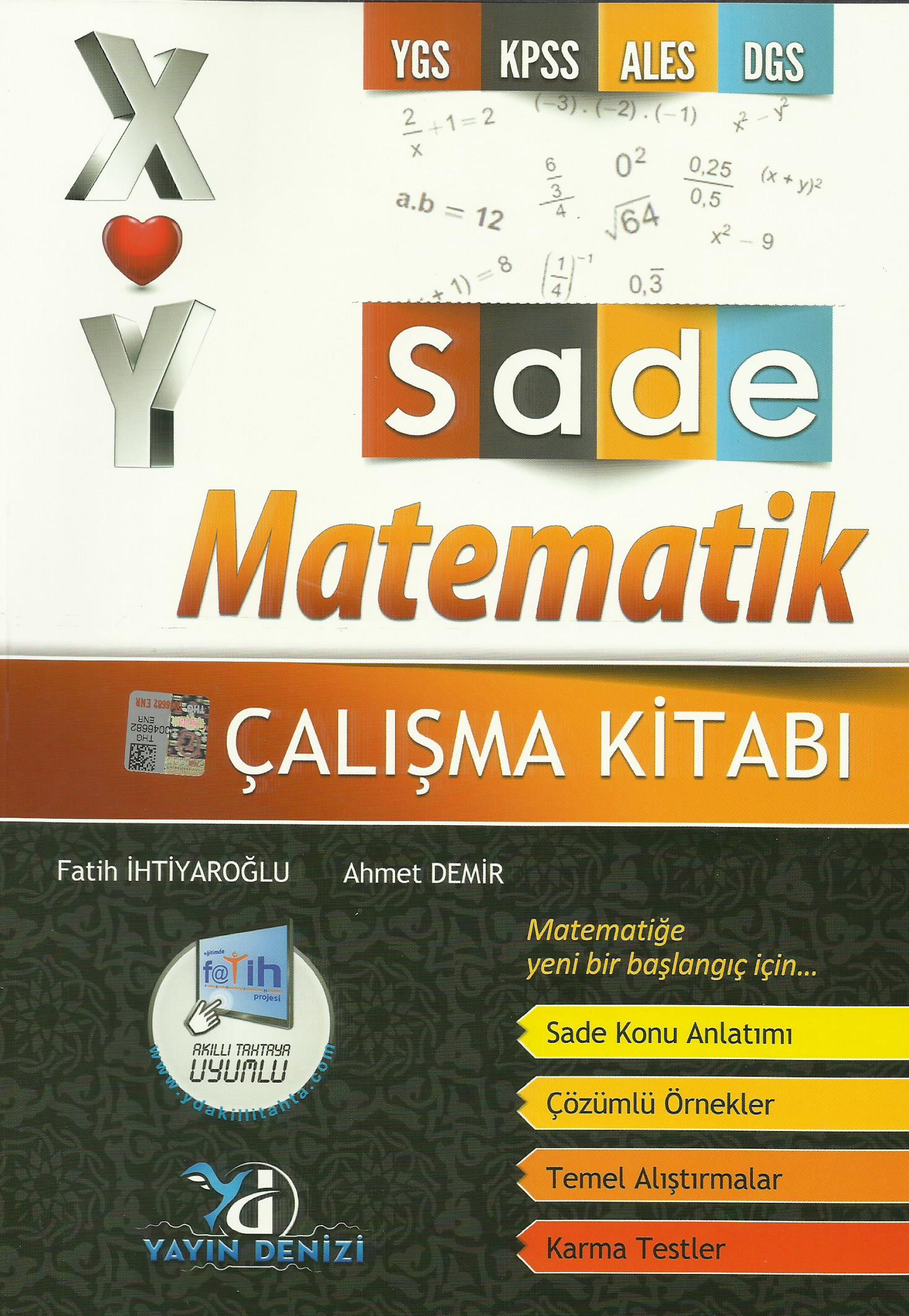 Yayın Denizi YGS Sade Matematik Çalışma Kitabı