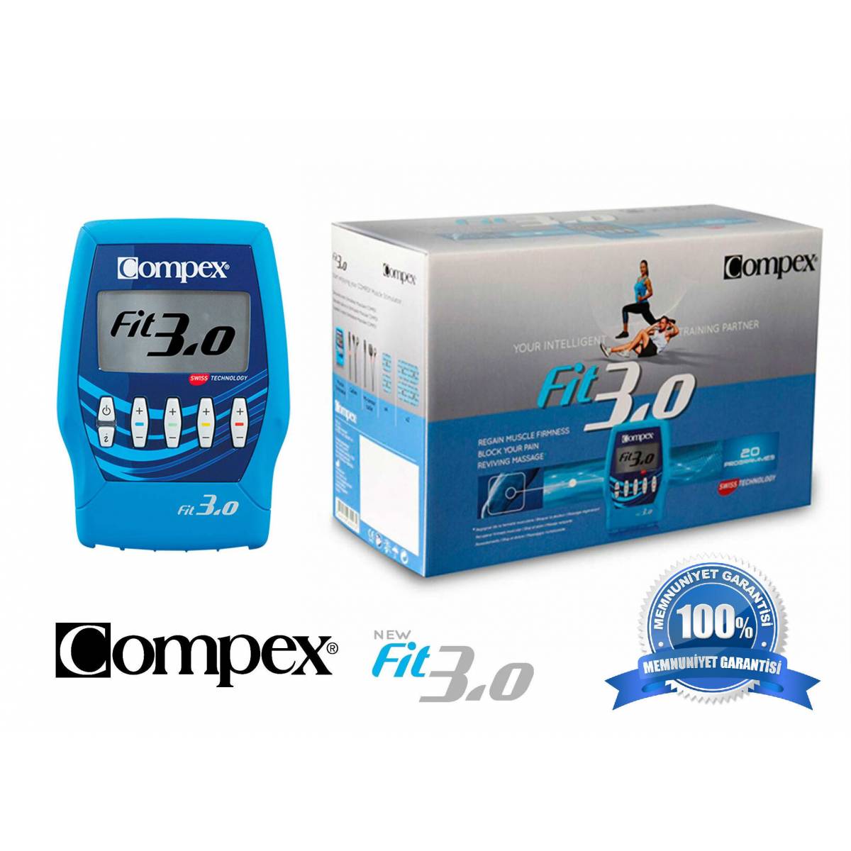 Compex Fit 3.0 - Fitness Özellikli Kas Güçlendirme