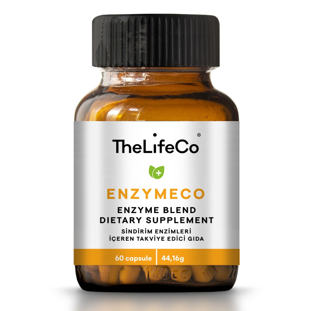 The LifeCo EnzymeCo (Enzim Karışımı) 60 Kapsül