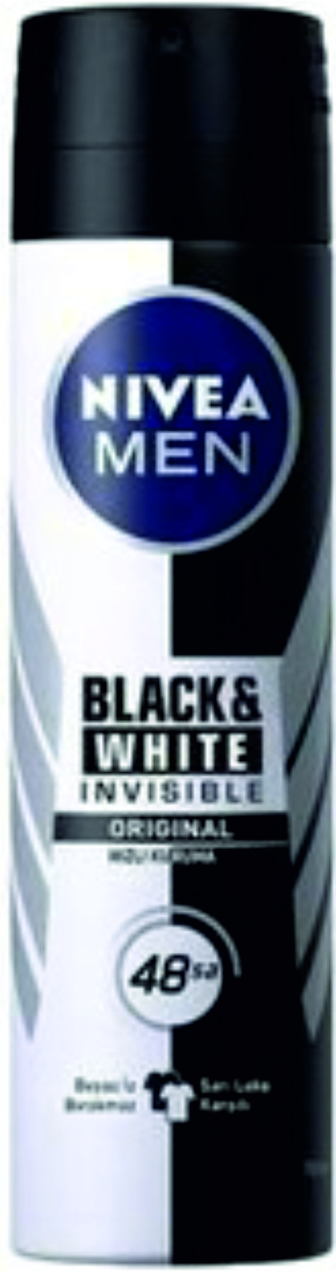 Nivea İnvisible Black&Whıte Fresh Sprey Deodorant 200 Ml Erkek