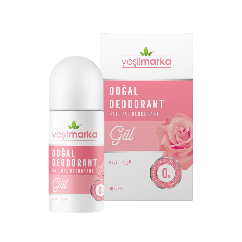 Yeşilmarka Doğal Deodorant – Gül Kokulu