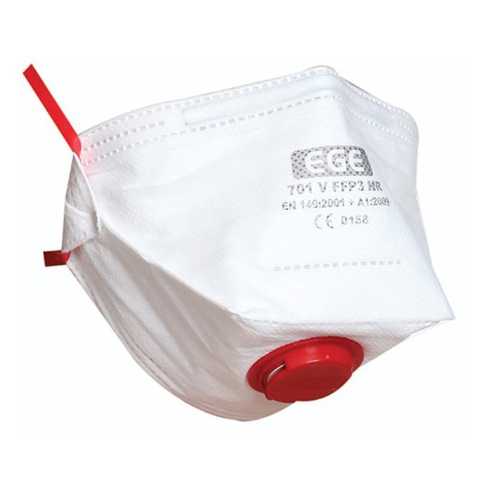Ege 701 FFP3 Maske, N95 maske, Ventilli Maske, 10 Adet