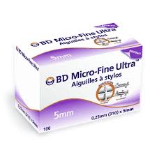 BD Micro-Fine 5 mm Steril İğne Ucu