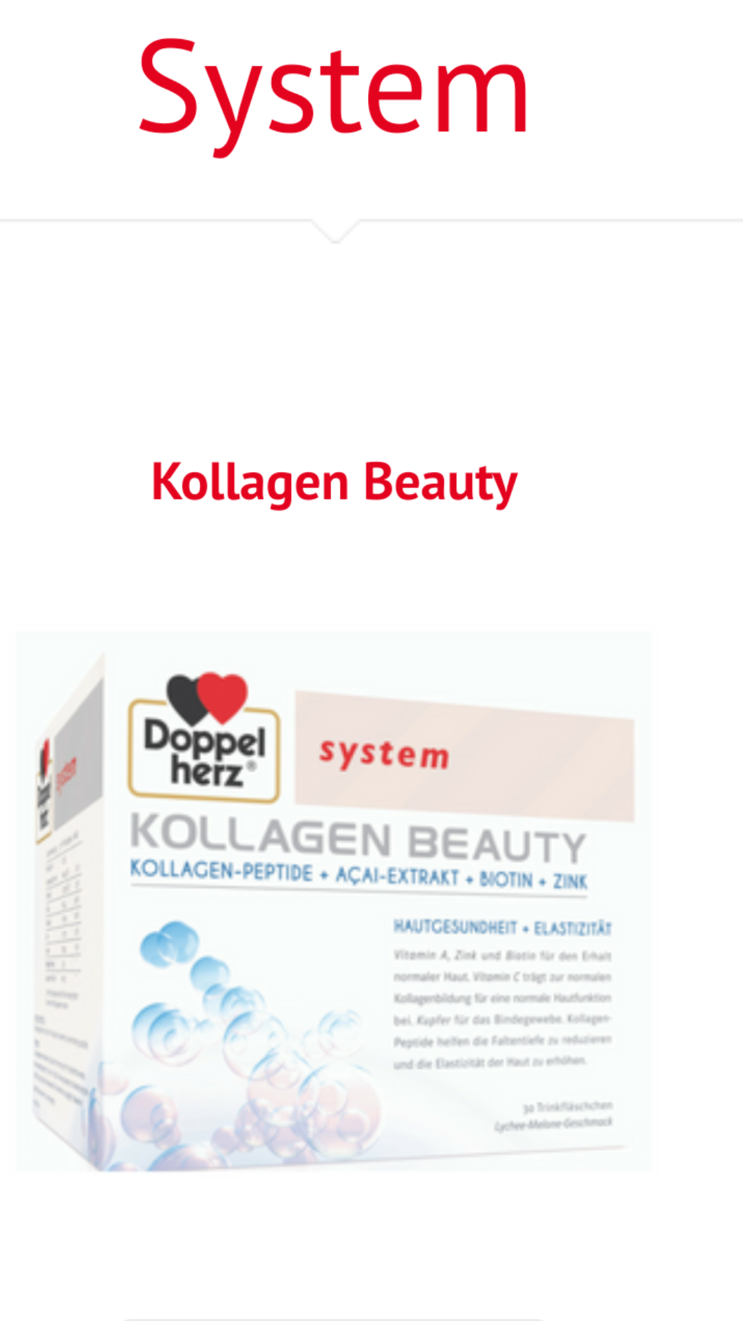 Doppelherz System Kollagen Beauty- Kolajen 1 aylık doz-Likit