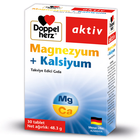 Doppelherz Magnezyum + Kalsiyum