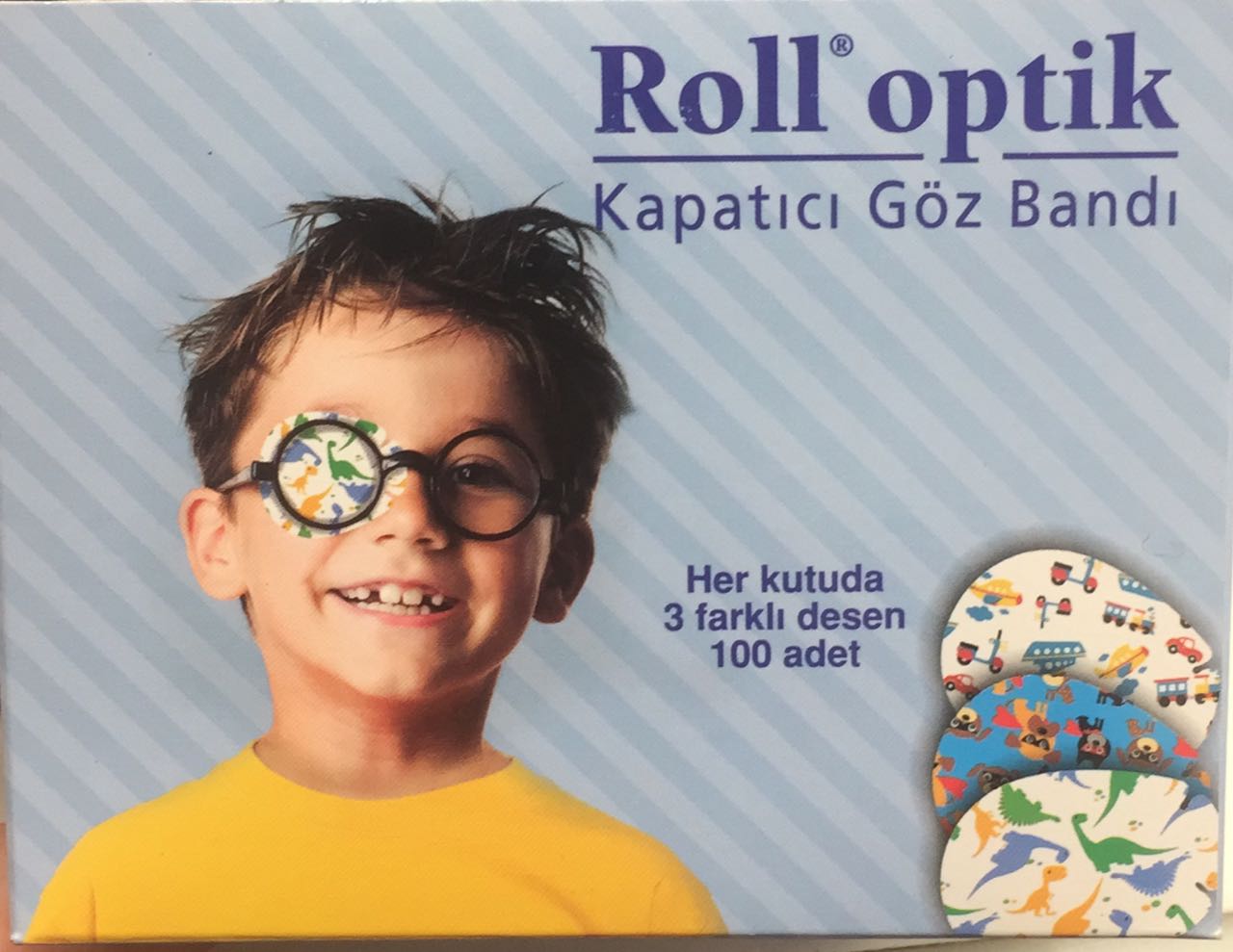 Roll Optik Kapatıcı Göz Bandı,göz kapama bandı 1 kutu=100 adet