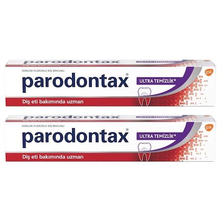 Paradontax Ultra Clean (ultra temizlik) Diş Macunu 75ml x 2 adet