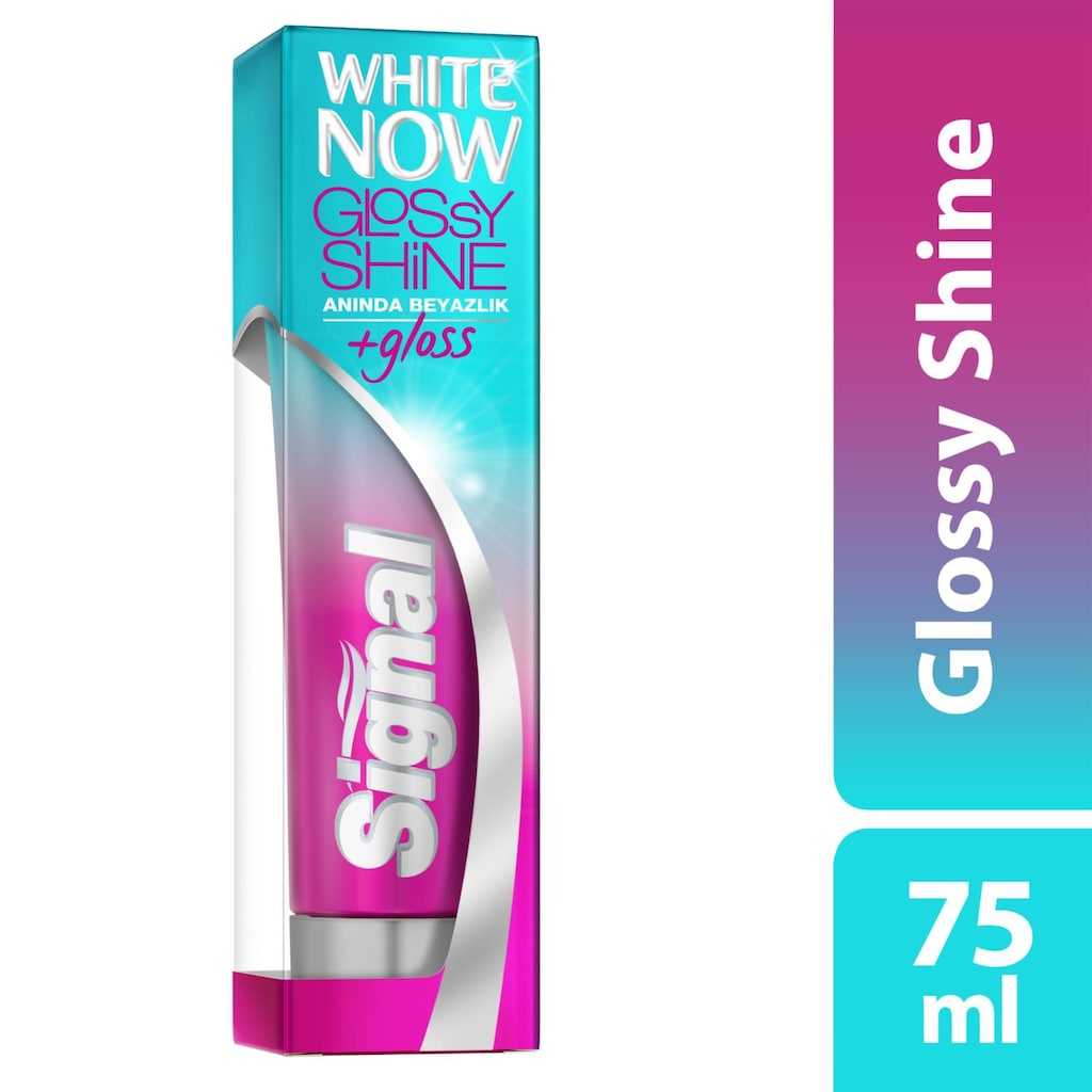 SİGNAL WHITE NOW glossy shine 75ml