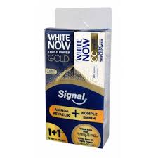 Signal White Now Gold 75ml+White Now CC 50ml Set