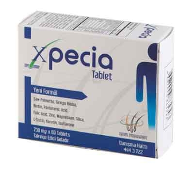 Xpecia Erkek tablet. Skt 04/2020