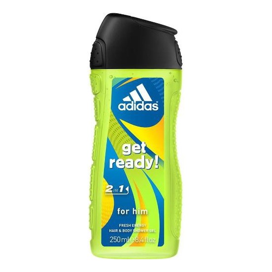 Adidas Duş Jeli King 2in1 Get Ready 250 ml
