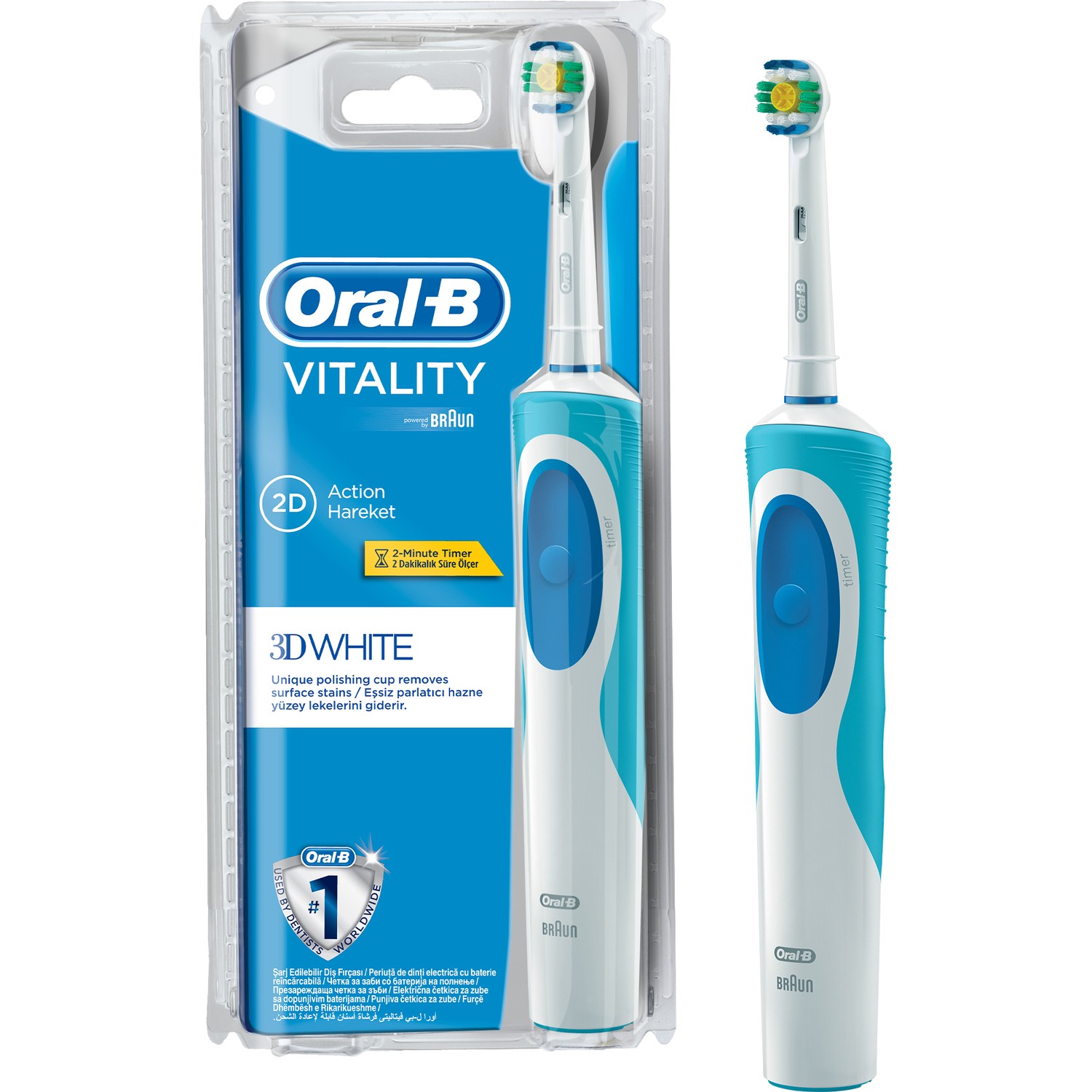 Oral-B Vitality 3D White Elektrikli Diş Fırçası