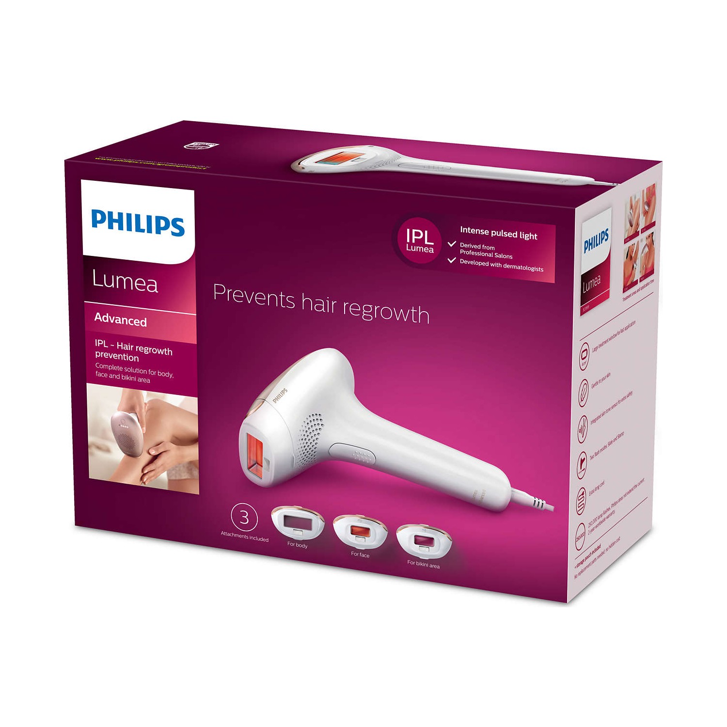 Epilasyon Aleti Philips Lumea Sc1999/00 Lazer Ipl