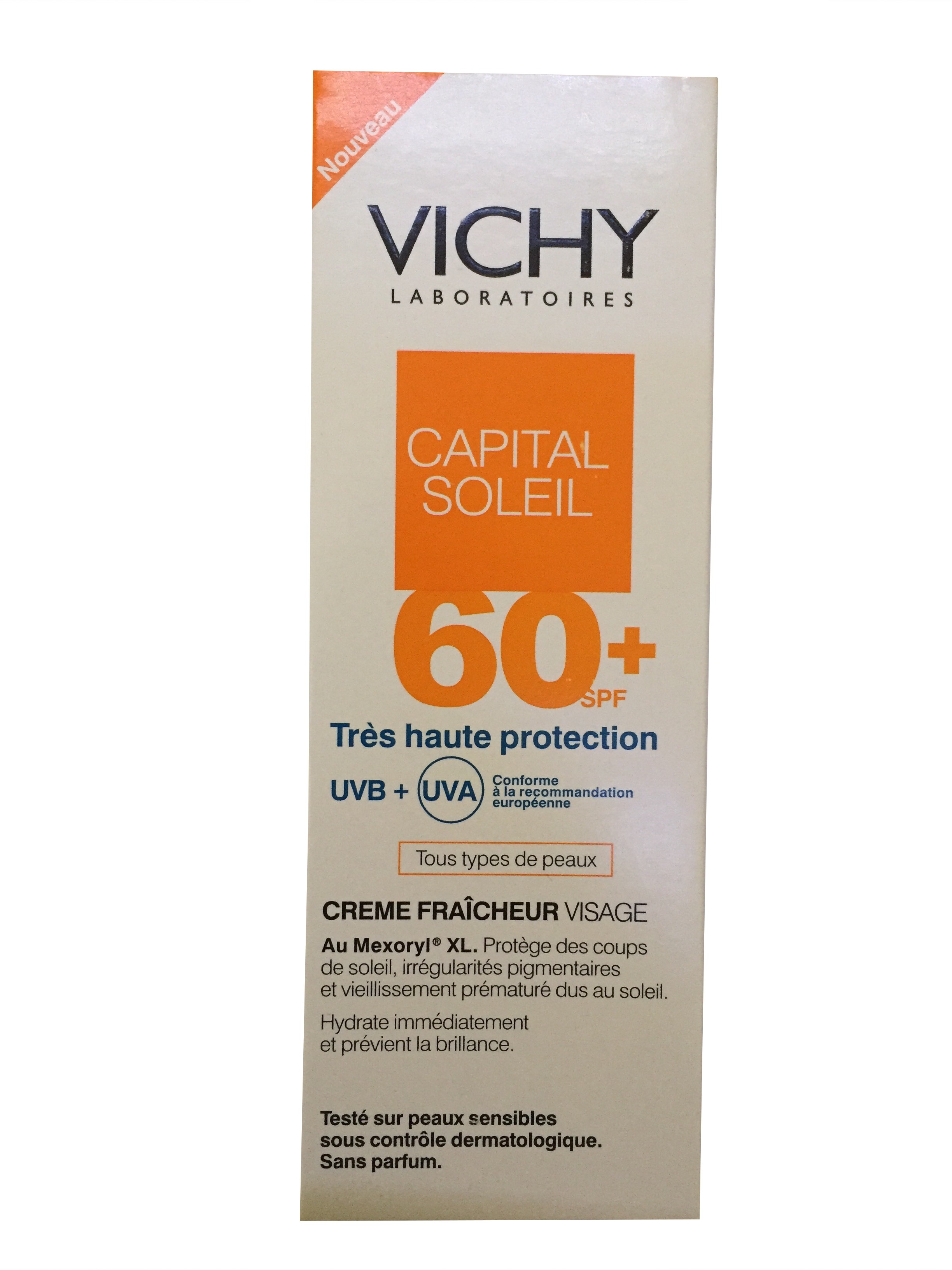 Vichy Capital Soil 60+ Spf Güneş Kremi UVB UVA 100 ml Uygun Fiy