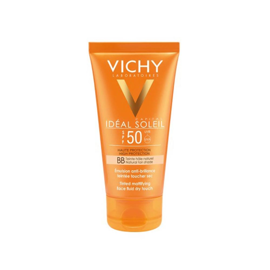 Vichy (capital) Ideal Soleil Spf 50+ BB Emulsion Tinted 50ml