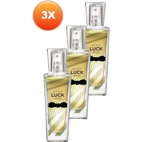 Avon Luck For Her Kadın Parfüm Edp 30 ml x 3 Adet