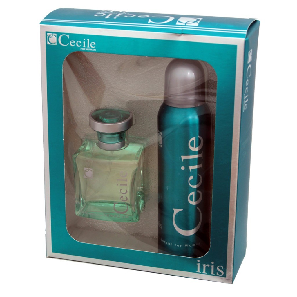 Cecile Parfüm İris Set Edt 100 Ml + Deodorant 150Ml