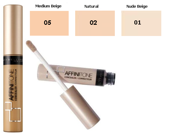 maybelline affinitone concealer 02 natural