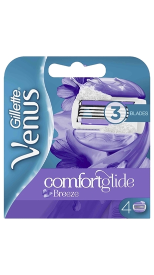 Gillette Venus Comfortglide Breeze Tıraş Bıçağı 4 lü 3 Bıçaklı